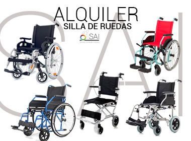 ALQUILER SILLA DE RUEDAS BARCELONA