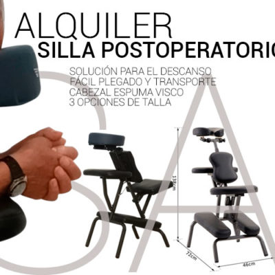 ALQUILER SILLA POSTOPERATORIO RETINA SAI